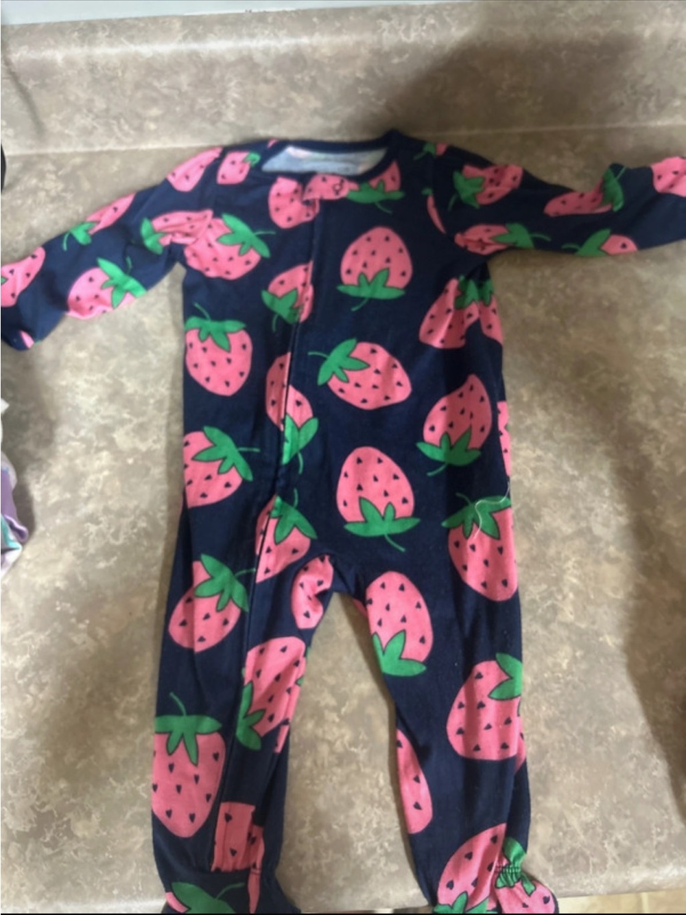 6 Baby One-Piece Pajamas